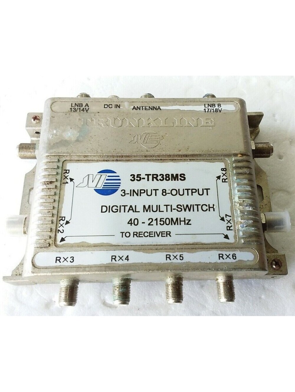 Trunkline JVI 35-TR38MS 3x8 Satellite Multi-Switch 3-Input 8-Output